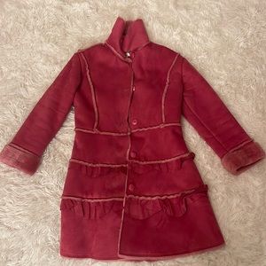 Widgeon Pink Faux Fur Jacket (Excellent Condition)